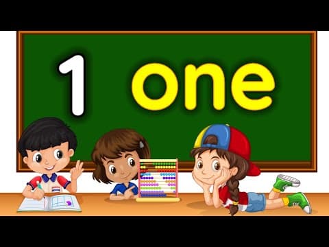 Number names | Number Names 1- 10 | Number spelling | Learn Numbers | Numbers 1 to 10