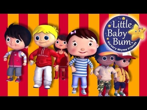 Here We Go Lobby Loo | Nursery Rhymes for Babies by LittleBabyBum - ABCs and 123s