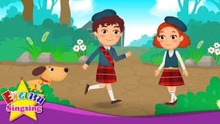 Did You Ever See a Lassie? - Folk song - circle singing game - Kids song with lyrics