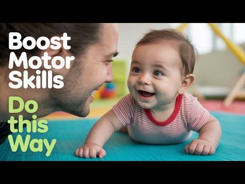 BOOST Your Baby’s Motor Development Doing EASY Tummy Time Activities THIS WAY
