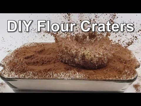 Slow Motion Craters - STEM Activity