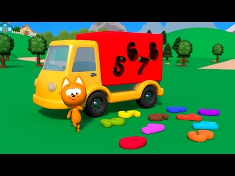 Kitty's Games - Learn numbers with Sorter Truck - premiere on the channel