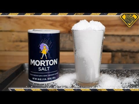 Can Salt Turn Into Snow DEBUNKING 5-Min Crafts