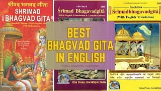 BEST BHAGVAD GITA in ENGLISH Gita Press Commentaries & Top Gita Book: Which Should You Read?