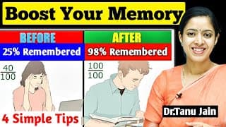 4 Proven Tips to Remember Anything Easily | Boost Your Brain Memory 💯🧠 || Dr.Tanu Jain ‪@Tathastuics‬