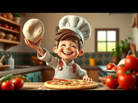 Pizza Song, Mamma Mia!!! | Nursery Rhymes