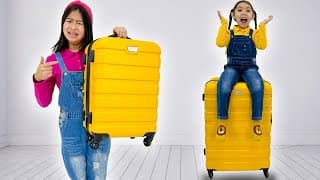 Maddie & Jannie Princess Party Dress Up Challenge