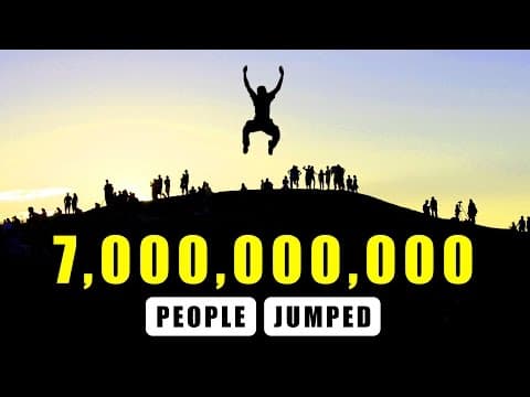 What If 7,000,000,000 People Jumped At Once? - YouTube