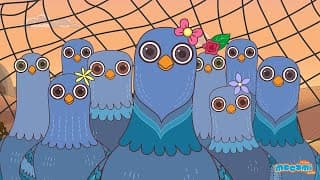 The Hunter And The Pigeons - Panchatantra Stories in English | Moral Stories for Kids by Mocomi