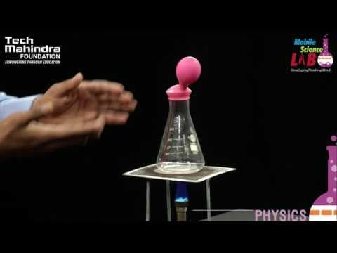 Charles Law Expansion of gases (Telugu)