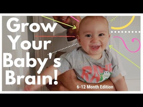 Baby play-how to play with 6 - 12 month old baby-brain development activities