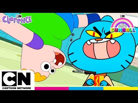 School Chaos: Gumball vs. Clarence 🏫 | Carrtoon Network UK - YouTube
