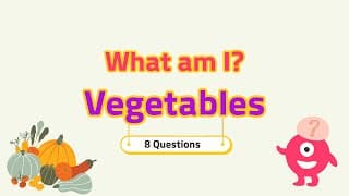 What am I| Vegetables riddles | Quizzes for kids