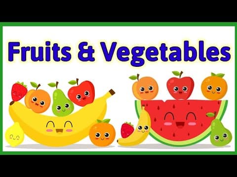 Fruits and vegetables | Vegetables names | Fruits name | Vegetables and fruits |Vegetables for kids