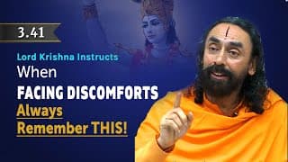 When Facing Discomforts in Life - Always Remember THIS!! Swami Mukundananda | Bhagavad Gita
