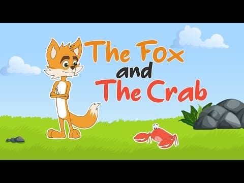 The Fox And The Crab | English Stories For Kids | BebeGenie