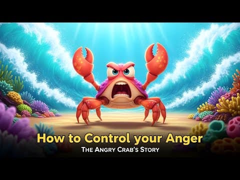 The Angry Crab | English motivational short story .