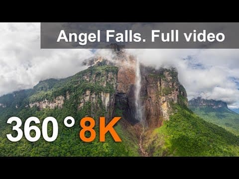 Kerepakupai Meru| Venezuelas Angel Falls in 360°