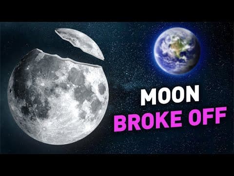 A Giant Piece Of The Moon Broke Off And Approaches Earth