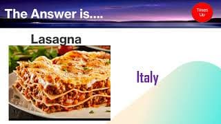 Guess the Country by its Food | Famous Food of the world | Are you hungry?