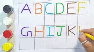 abcd in English | A to Z English Alphabets abcd | a for apple b for ball | dotted abc tracing-8