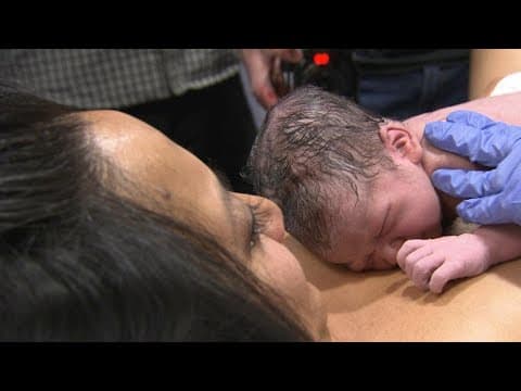 Newborn care immediately after birth