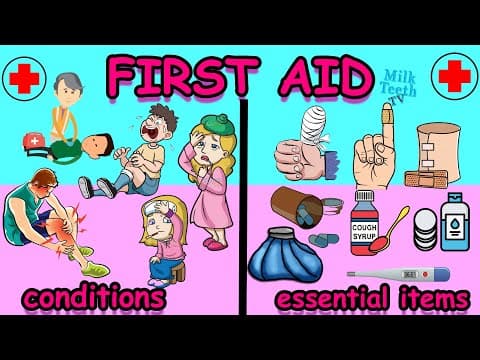 Smart First Aid Hacks and Tips And First Aid Box Essentials every Kid and Parents should learn