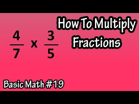 How To Multiply Fractions - How To Multiply Mixed Numbers Fractions