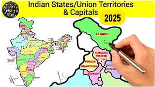 Indian States and Capitals 2023|Union territories and capitals 2023|WATRstar
