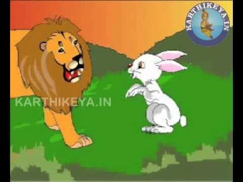 Telugu Animated Stroies - Pedda Simham Chinna kundelu (Jathaka Kathalu)