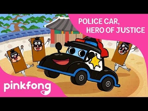 Hero of Justice, Police Car | Police Car Traditional Korean Music