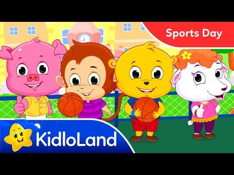 Bibo & Friends - Sports Day - Kids Show - Funny Cartoon for Kids