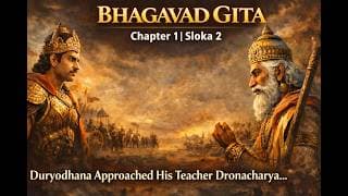 The Sacred Teaching of Gita Chapter 1 Sloka 2