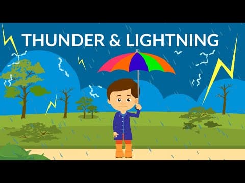 What causes thunder and lightning? - thunderstorm