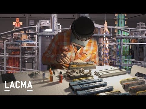 Behind the Scenes of a Kinetic Sculpture: Metropolis II by Chris Burden - YouTube