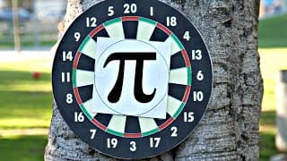 Calculating Pi (π) with Darts