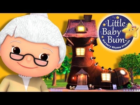 Old Woman Who Lived in a Shoe | Nursery Rhymes for Babies by LittleBabyBum - ABCs and 123s
