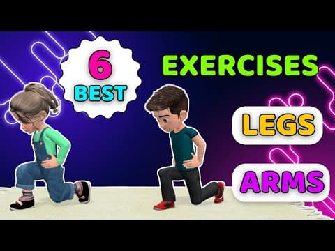 6 Best Legs & Arms Exercises For Kids
