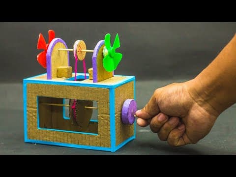 School Science Projects | Wheel And Axle | Simple Machine Projects