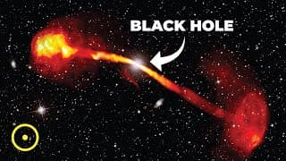 This Photo of a Black Hole Shooting Jets