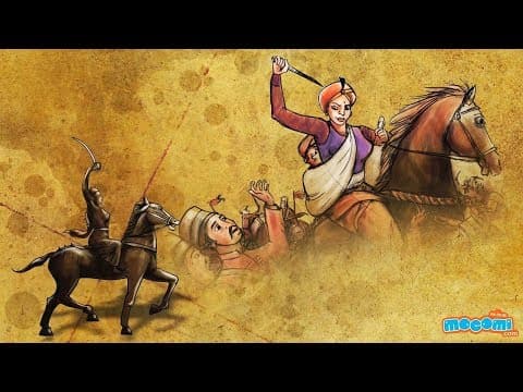 Jhansi Ki Rani Lakshmi Bai Story in Hindi | History of India in Hindi | Mocomi Kids