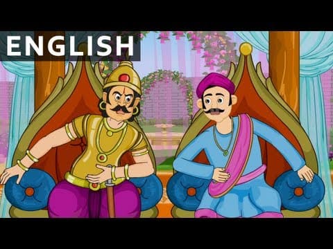 Root Of Rassagulla - Tales of Tenali Raman - Animated/Cartoon Stories