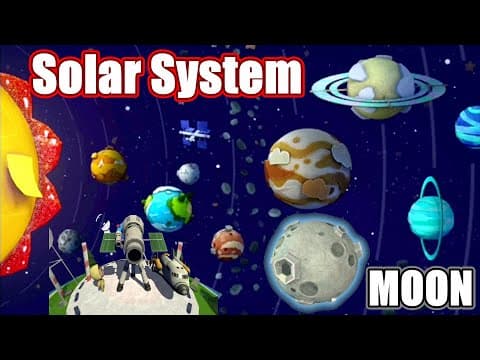 Explorer to Moon in Solar System - Famous Place in Earth