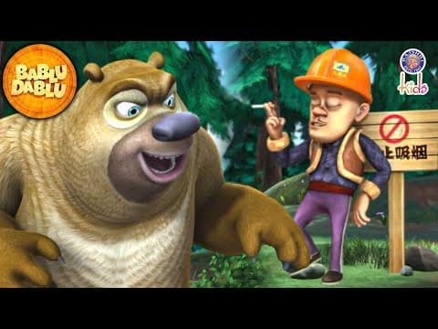 Bablu Dablu Hindi Cartoon Big Magic | Lakkha Ne Ki Smoking | Bablu Dablu Lakkha | Funny Cartoon