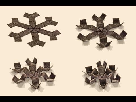 3D-printed structures that shape-shift with magnetic microparticles