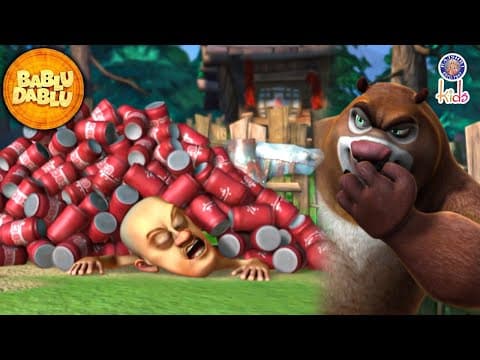 Bablu Dablu Hindi Cartoon Big Magic | Lakkha Ordered Freeze | Bablu Dablu Lakkha | Funny Cartoon