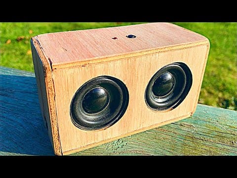 How To Make Bluetooth Speaker and power bank 2 in 1 DIY