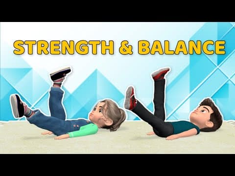 15 SUPER FUN CORE EXERCISES FOR KIDS: STRENGTH & BALANCE