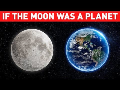 What If The Moon Were A Planet?