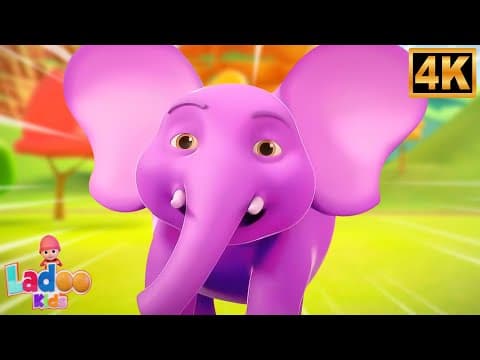 Ek Mota Hathi Ghumne Chala, एक मोटा हाथी, Nursery Poems and Cartoon Songs for Kids